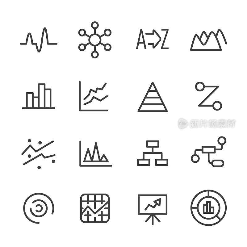 Chart Icons - Line Series